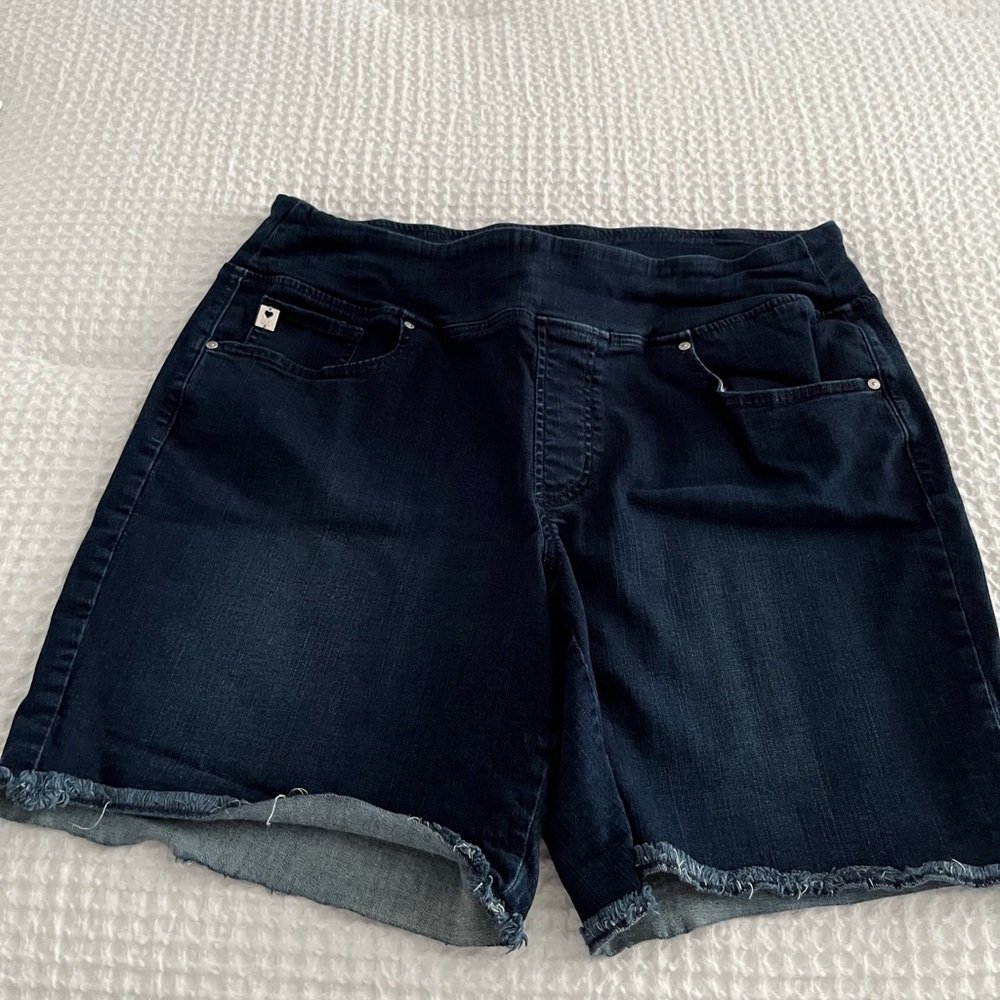 Belle Kim Gravel tripleluxe 8” inseam short size 16